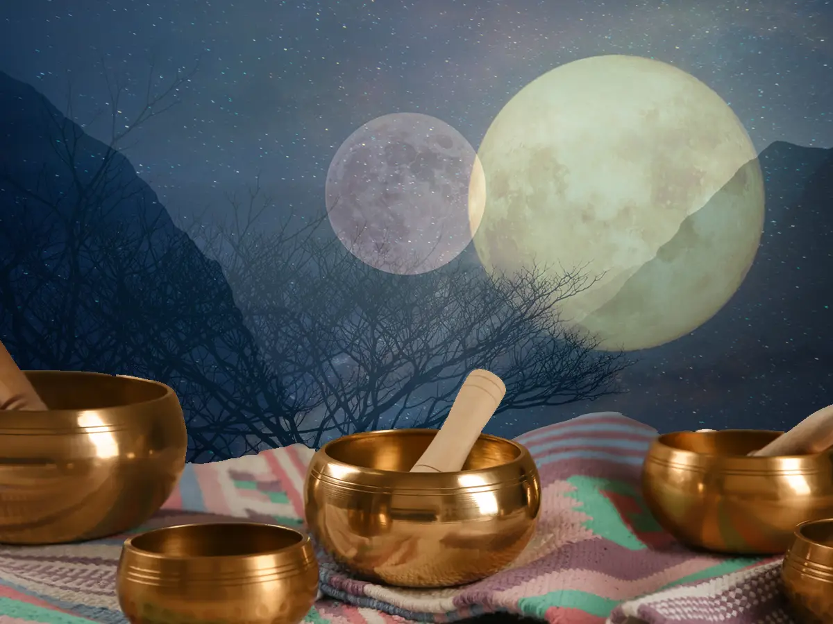 Kurs Klangschalen-Meditation Vollmond