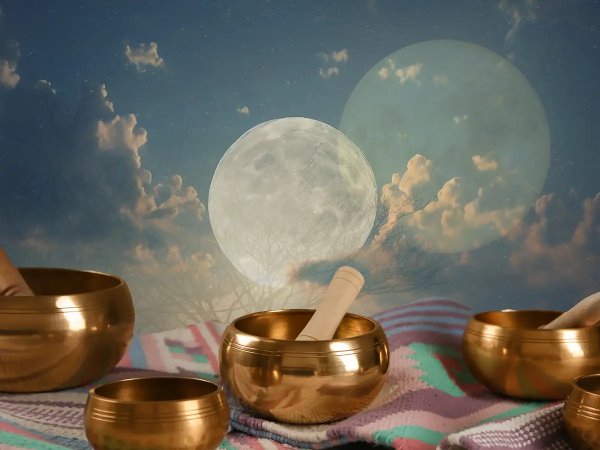 Kurs Klangschalen-Meditation Vollmond
